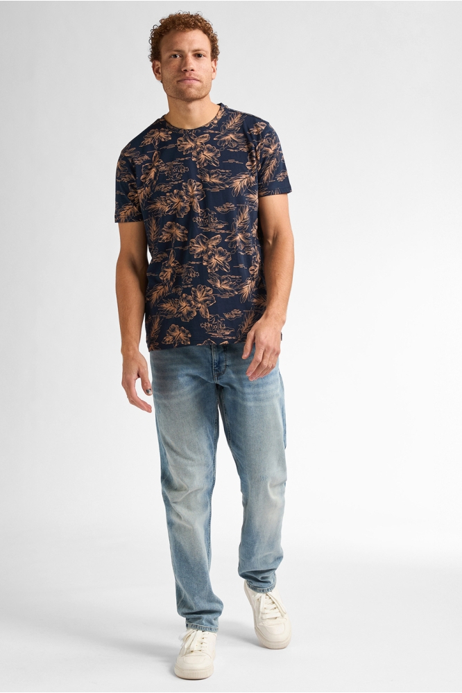 AOP T SHIRT CRESTVIEW M 1050 TSR623 5178 Navy Blue